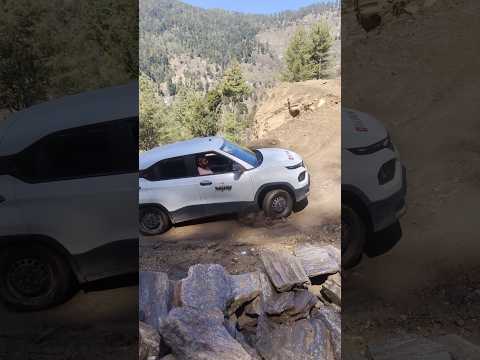 Punch on the way to off-road !! Tata punch offroad #offroad #offroading #shortvideo #shorts