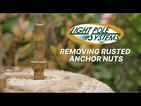 How To Remove Rusted Anchor Nuts