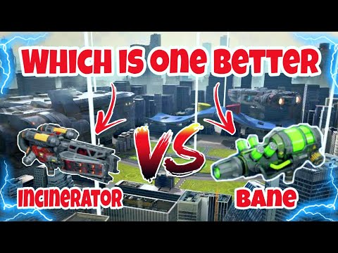 [WR]🔥Incinerator VS Bane Weapon Comparison in |War Robots|