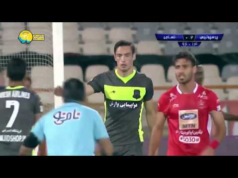 Perspolis vs Nasaji Mazandaran Highlights (2-1)Iran Pro League Week 6 2018.09.12