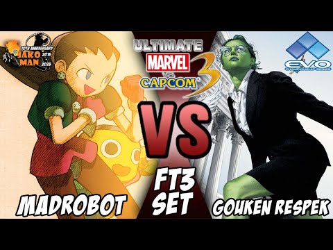 EVO 2023: UMVC3 FT3 Set - MadRobot VS Gouken Respek