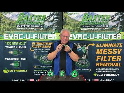 EVAC-U-FILTER Introduction video, minimize oil leakage when removing oil filter. #oilchange
