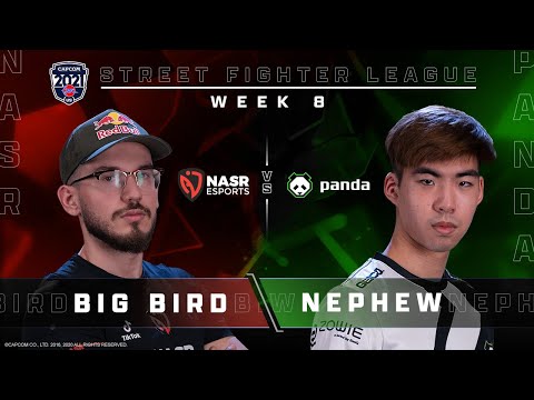 Big Bird (Ken) vs. Nephew (Sakura) - Bo3 - Street Fighter League Pro-US Season 4 Week 8