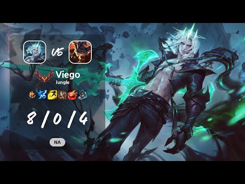 Viego Jungle vs Rumble - NA GrandMaster Patch 13.12