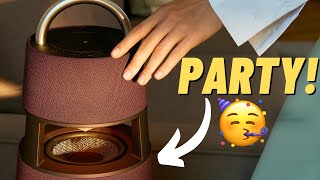 Video thumbnail for LG XBOOM 360 RP4: The Ultimate Party Speaker! by Andru Edwards