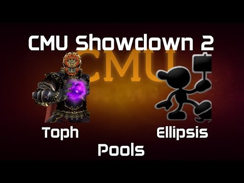 CMU Showdown 2 Pools  - Toph (Ganondorf/Falcon) vs. Ellipsis (Game and Watch)