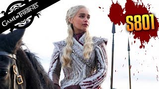 L&#39;HIVER EST LÀ ! GAME OF THRONES SAISON 08 EP. 1 #REA-G