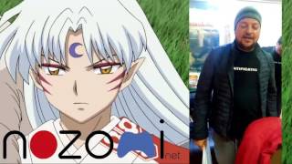 Gabriel Basurto (Sesshomaru) manda a saludos a Nozomi Net