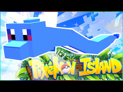 CATCHING OUR RAREST POKEMON EVER! - PIXELMON ISLAND SMP #5