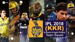 IPL 2018: KKR Official Final Squad after the auction