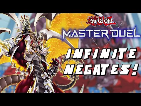 INFINITE NEGATES!!! 1 CARD COMBO | Yu-Gi-Oh! Master Duel Plat 1 Armed Dragon Thunder Deck Profile