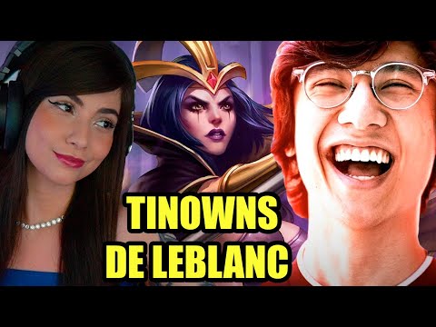 Reagindo ao TINOWNS jogando de LEBLANC