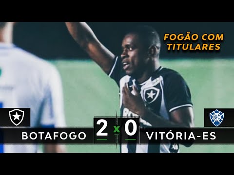 ESTRÉIA DOS TITULARES | Botafogo 2 x 0 Vitória-ES - Melhores Momentos (HD) - Amistoso 2020