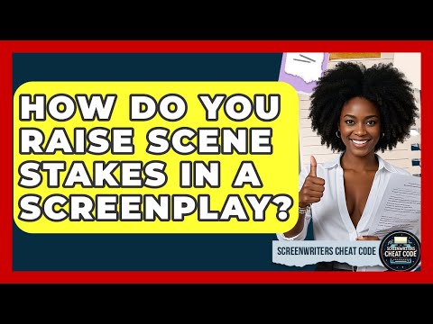 How Do You Raise Scene Stakes In A Screenplay? - Screenwriter's Cheat Code