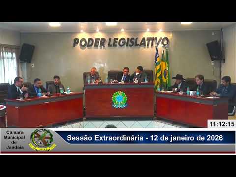 Sessão Legislativa Câmara Municipal de Jandaia - Goiás