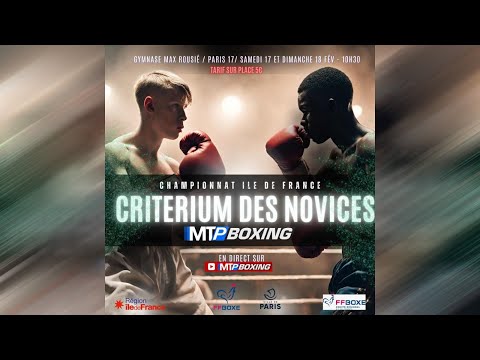 CRITERIUM DES NOVICES 1/2 F