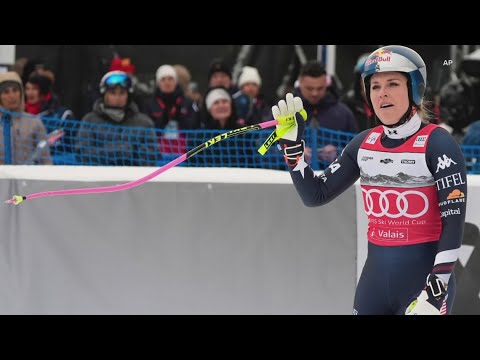 Lindsey Vonn crashes in final downhill race before Milan Cortina Olympics