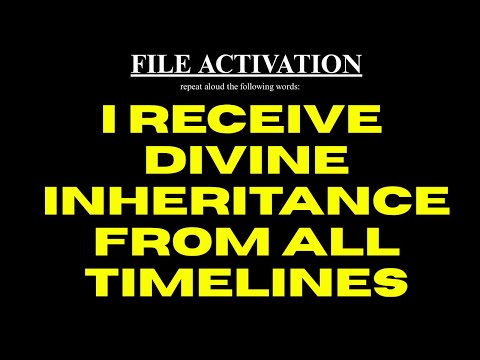 [WARNING: EXTREMELY POWERFUL] I receive divine inheritance from all timelines (subliminal)