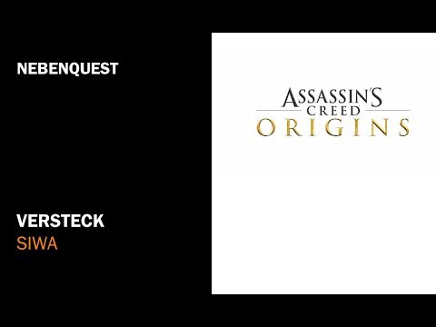 Assassins Creed Origins: Versteck - Nebenquest