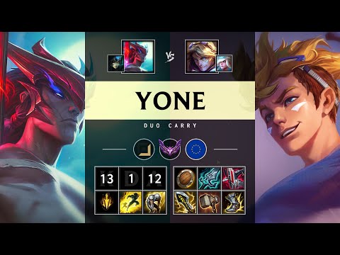 Yone ADC vs Ezreal: Legendary - EUW Master Patch 14.23