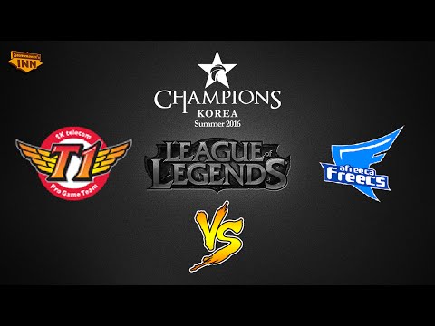 SK Telecom T1 vs. Afreeca Freecs | LCK Summer Split 2016 | W5D3