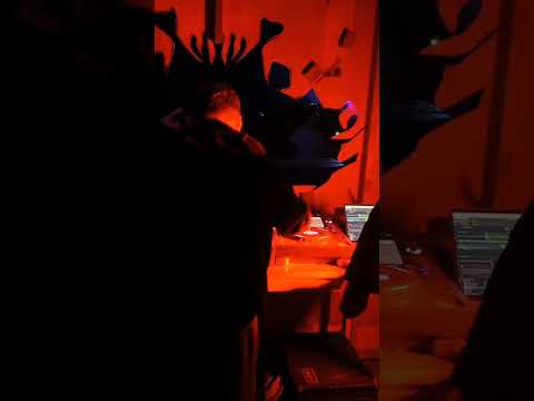 Dr Bops & Selective Mood  at Necropolis crew party Israel 21.11.2k25 #shorts