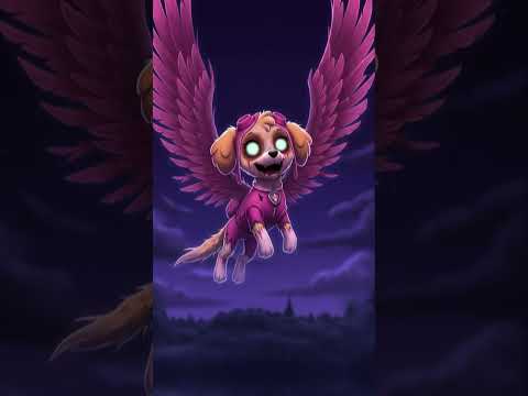 Horror versions of the PAW Patrol pups #scary