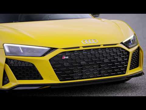 Audi R8 Design in Vegas Yellow