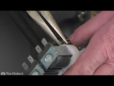GE Washer Repair - How to Replace the Water Valve (GE Part # WH13X10029)