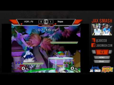 Jax Smash Weekly 7/28/16 SSBM- VGR | Fil vs Nope LR5
