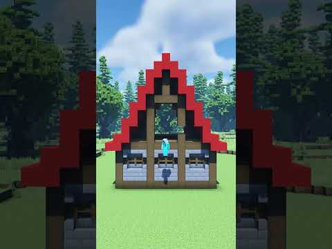 Mavil - Minecraft Small House 2 with build Rhythm (Bones) #shorts