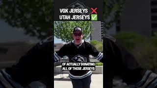 VGK ➡️ UTAH jersey exchange⁉️ ????