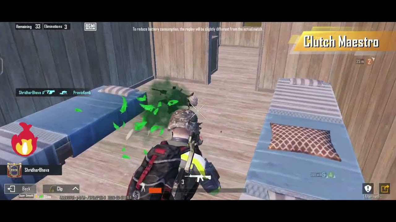 🔥 1v4 Clutch in BGMI | Insane Gameplay 😱.