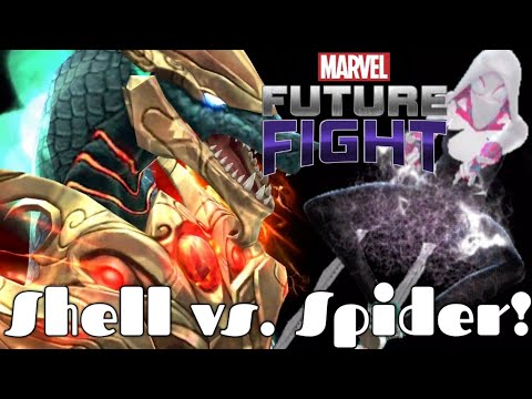 L80 Spider-Gwen vs. Shadowshell! Marvel Future Fight