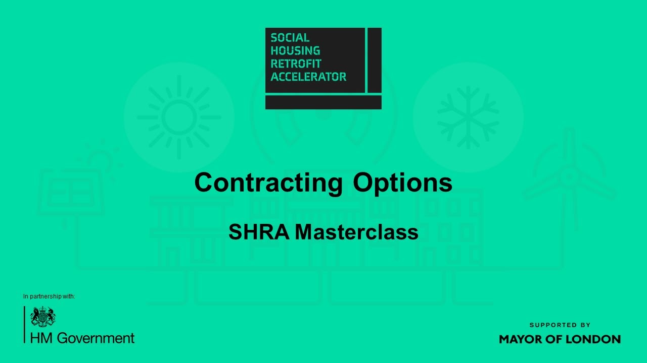 Contracting Options | SHRA Masterclass