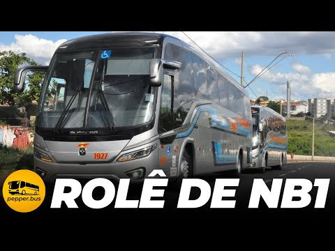 PRIMEIRO ROLÊ COM O NB1 RETRÔ DO PRATA! #onibus