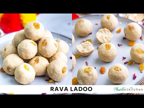 Rava Ladoo Recipe | Rava Laddu Recipe | Sooji Ladoo | Suji Laddu