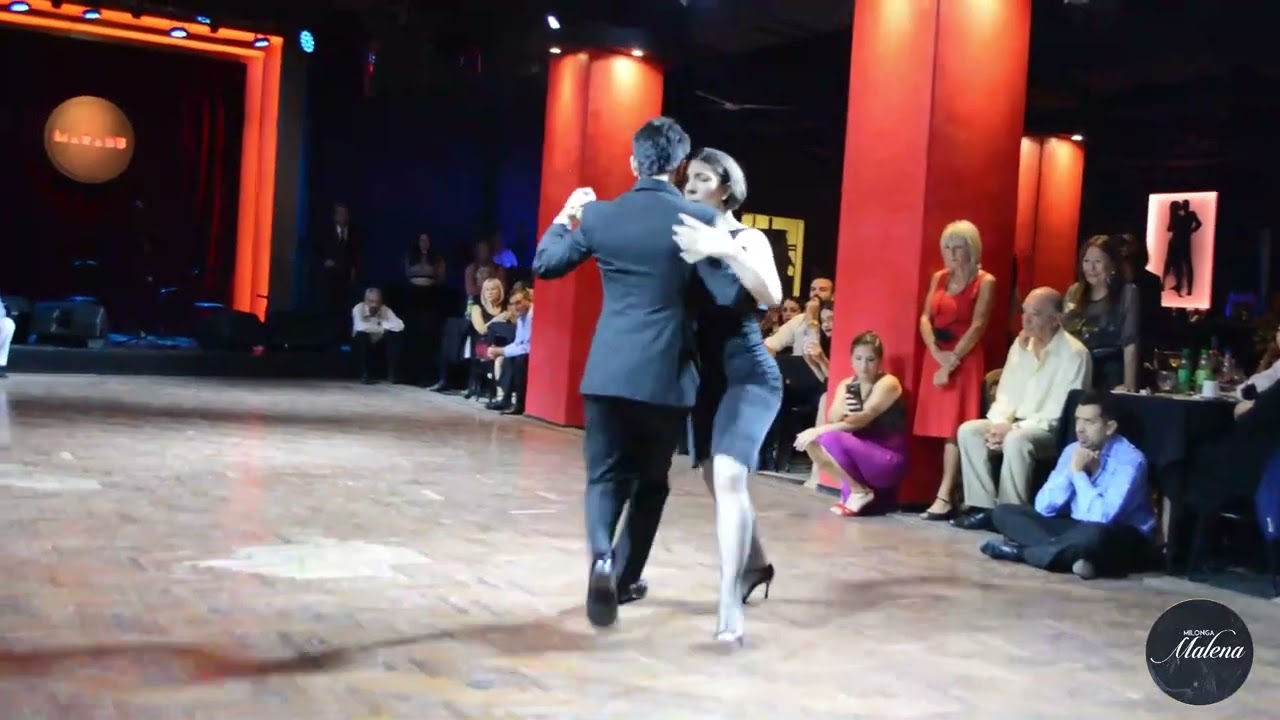 Ines Muzzopappa & Dante Sánchez en Milonga Malena - Marabu!! 2/4