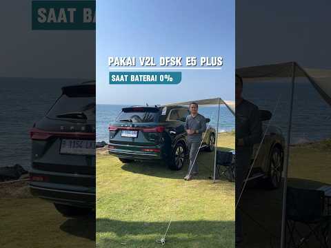 Cara Pakai V2L DFSK E5 Plus saat Baterai 0%. Jadi Tetep Aman Guys!