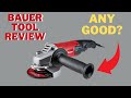 Bauer 4-1/2 In 8 Amp Trigger Grip Angle Grinder - Review - 2+ Years by Derek's Workshop and Projects