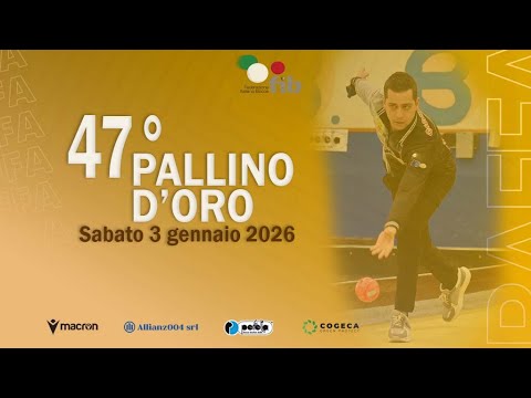 47° Pallino d'Oro di Budrione - GS Rinascita Bocce ASD