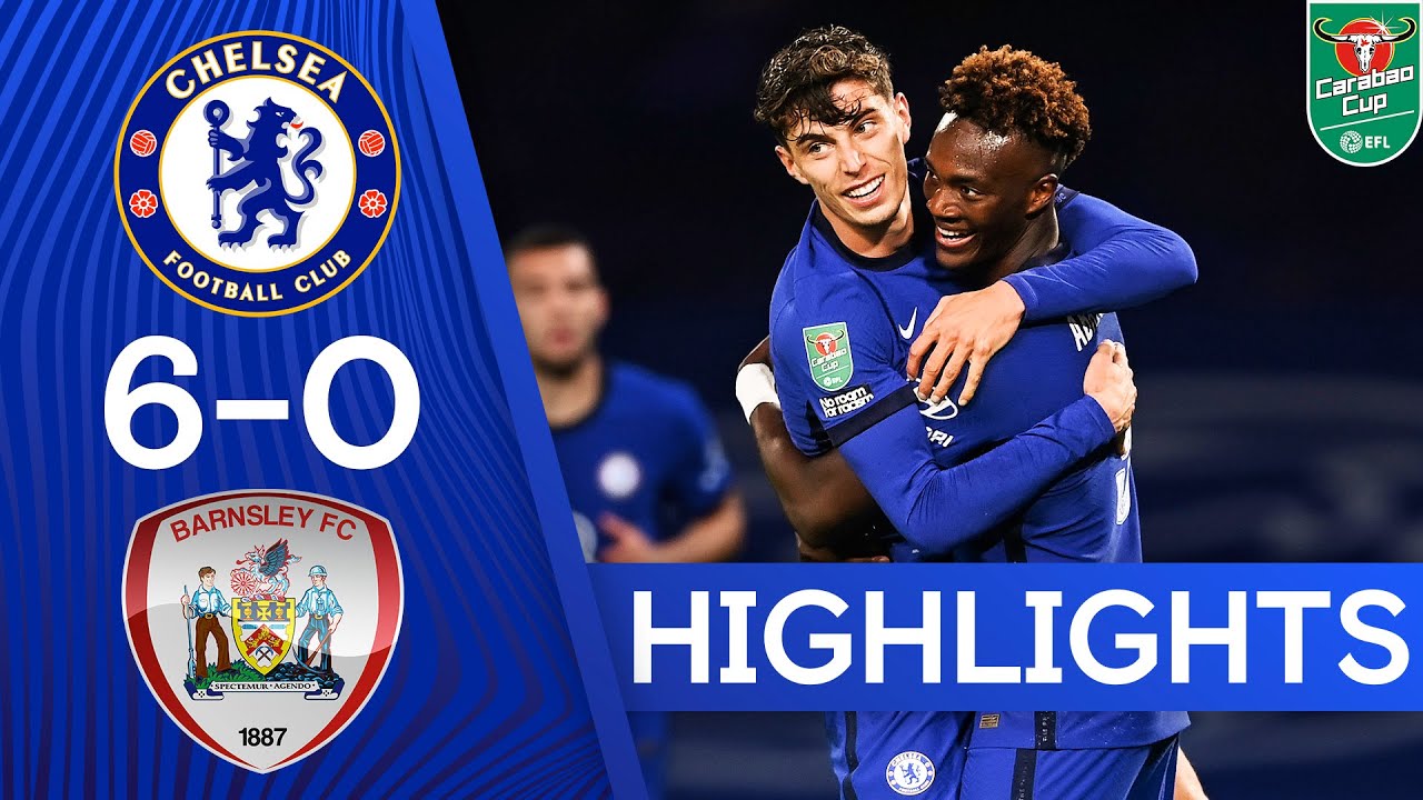 Chelsea 6-0 Barnsley | Havertz Hat-Trick and Silva Debut as Blues Hit 6! | Carabao Cup Highlights