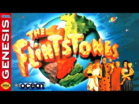LOST Flintstones (Ocean) Sega Genesis COMPLETE Game FOUND!