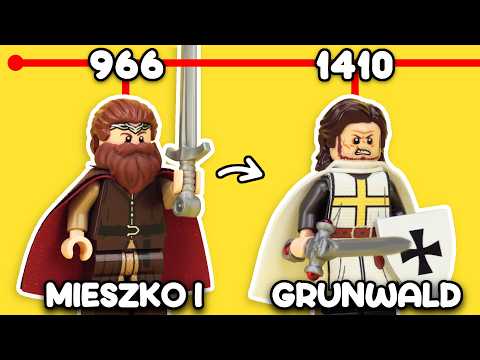 CAŁA HISTORIA POLSKI Z LEGO (1/2)