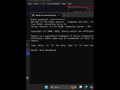 Access All MySQL Databases Using Command Line  || How to Show Databases in MySQL Using Terminal