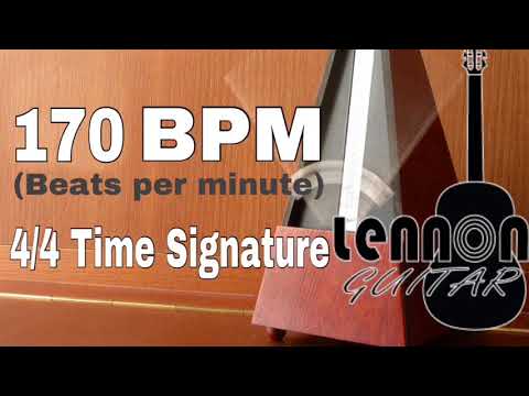 METRONOME 170 BPM 4/4 Time Signature