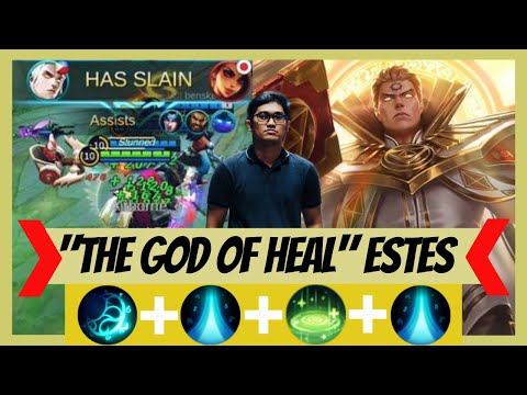 ESTES UNLIMITED HEALING SKILL COMBO | ESTES GAMEPLAY MOBILE LEGENDS | THE HEAL GODS | DreamPlaysPH