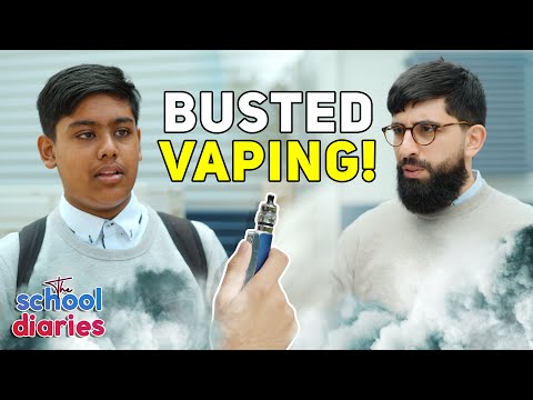 Muslim kid BUSTED VAPING at school 😬