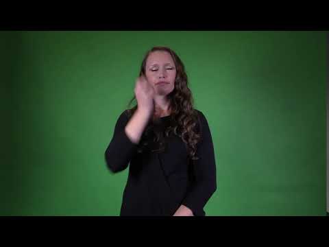 How to Sign Panda Bear in Auslan