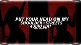 put your heads on my shoulder x streets - paul ank